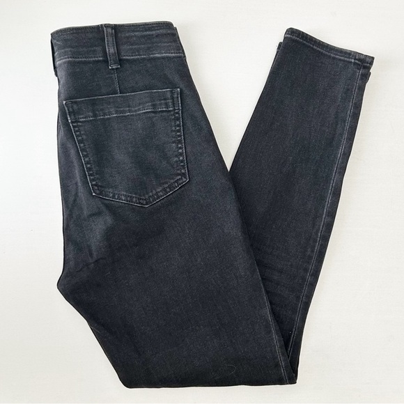 GAP High Rise True Skinny Sailor Ankle Jeans Secret Smoothing Pockets Black 2/26 - Picture 13 of 14